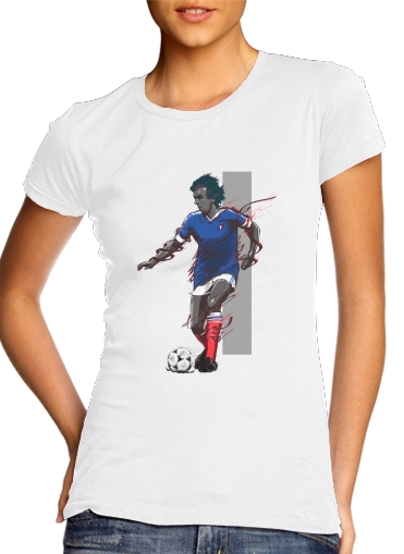 T-shirt Football Legends: Michel Platini - France