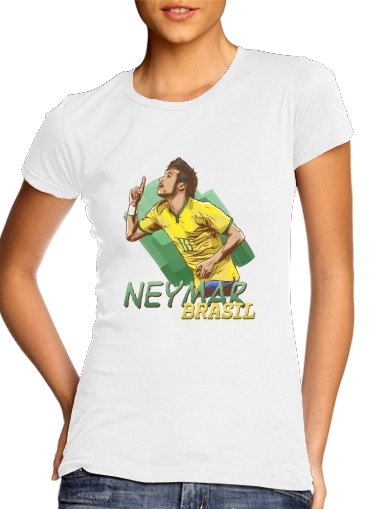 T-shirt Football Stars: Neymar Jr - Brasil