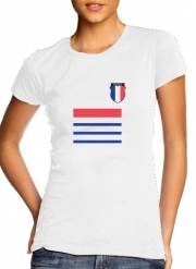 tshirt-femme-blanc France 2018 Champion Du Monde Maillot