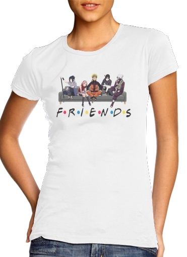 T-shirt Friends parodie Naruto manga