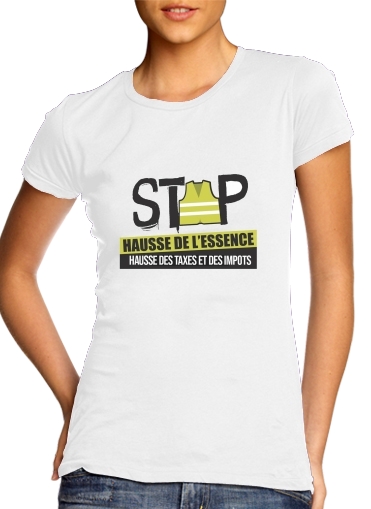 T-shirt Gilet Jaune Stop aux taxes