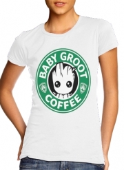 tshirt-femme-blanc Groot Coffee