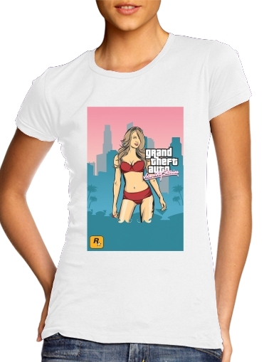 T-shirt GTA collection: Bikini Girl Miami Beach