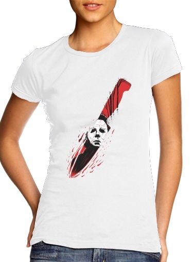 T-shirt Hell-O-Ween Myers knife