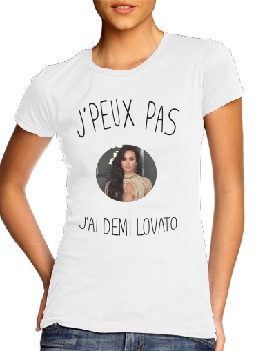 T-shirt Je peux pas jai Demi Lovato