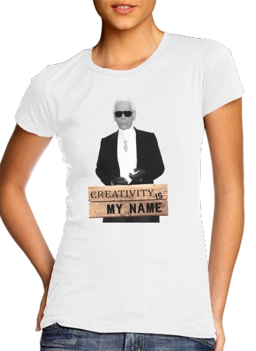 T-shirt Karl Lagerfeld Creativity is my name