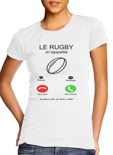T-shirt Le rugby m'appelle