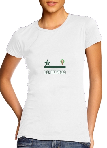 T-shirt Maillot du Maroc Football Home