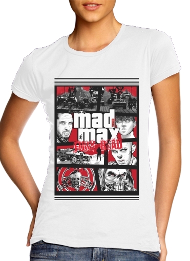 T-shirt Mashup GTA Mad Max Fury Road