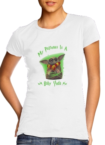 T-shirt My patronus is baby yoda