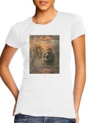 tshirt-femme-blanc Outlander Collage