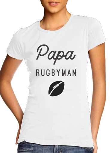 T-shirt Papa Rugbyman