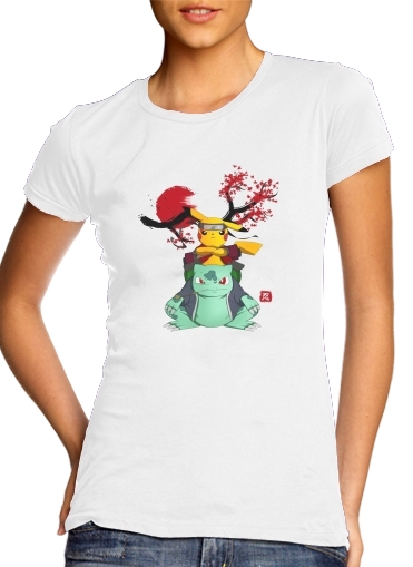 T-shirt Pikachu Bulbasaur Naruto