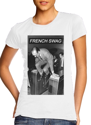 T-shirt President Chirac Metro French Swag