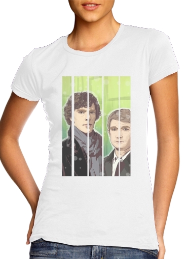 T-shirt Sherlock and Watson