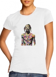 tshirt-femme-blanc Snoop Dog