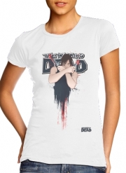 tshirt-femme-blanc The Walking Dead: Daryl Dixon