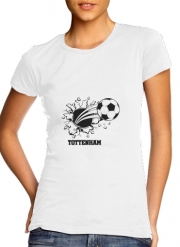 tshirt-femme-blanc Tottenham Maillot Football