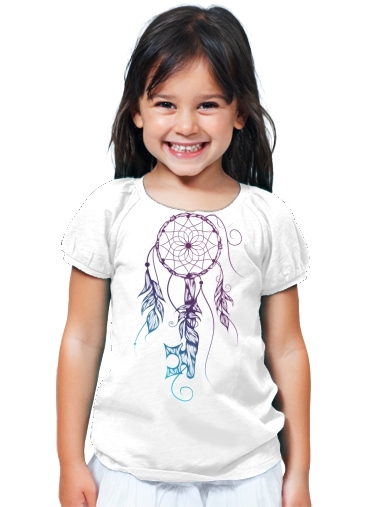 T-shirt Enfant Blanc Key to Dreams Colors 