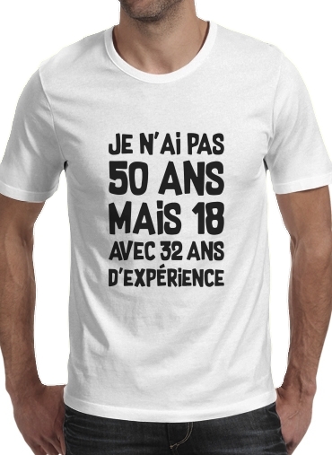 T-shirt 50 ans Cadeau anniversaire