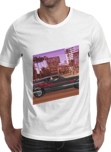T-shirt A race. Mustang FF8