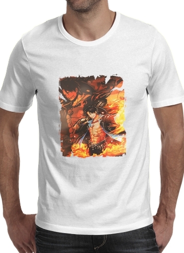 T-shirt Ace Fire Portgas