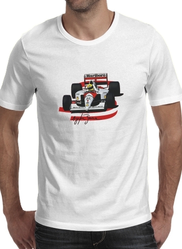 T-shirt Ayrton Senna Formule 1 King