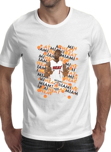 T-shirt Basketball Stars: Chris Bosh - Miami Heat