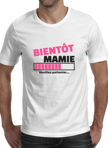 T-shirt Bientôt Mamie Cadeau annonce naissance