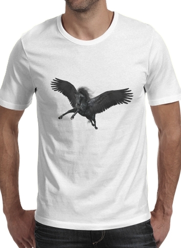 T-shirt Black Pegasus