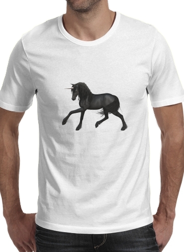 T-shirt Black Unicorn