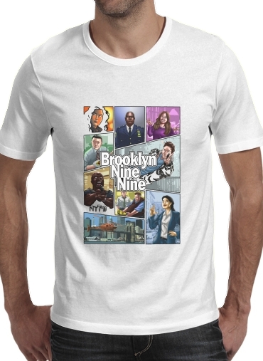 T-shirt Brooklyn Nine nine Gta Mashup