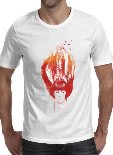 T-shirt Burning Forest