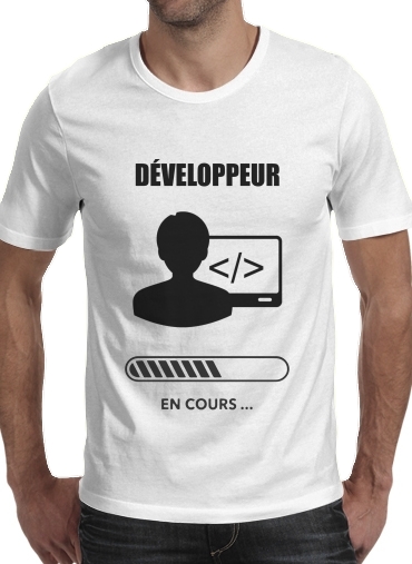 T-shirt Cadeau étudiant développeur informaticien