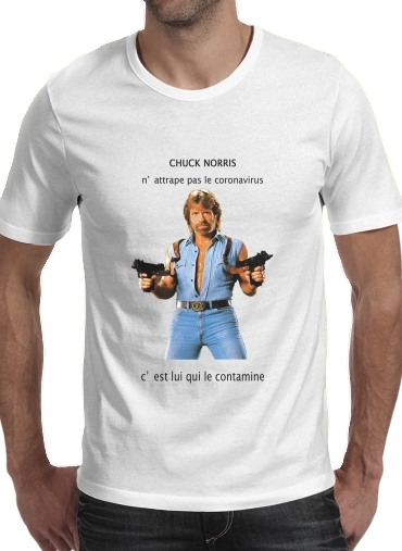 T-shirt Chuck Norris Against Covid