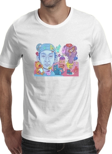 T-shirt Colorful and creepy creatures