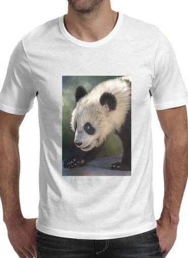 T-shirt Cute panda bear baby