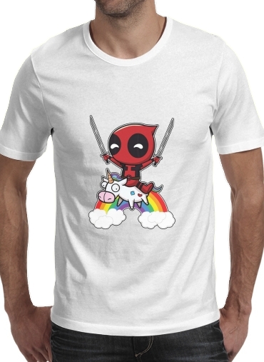 T-shirt Deadpool Unicorn