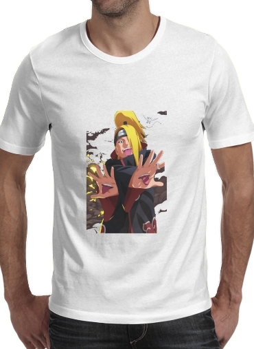 T-shirt Deidara Art Angry