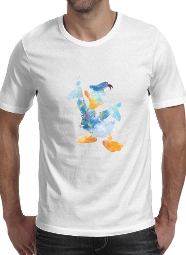T-shirt Donald Duck Watercolor Art