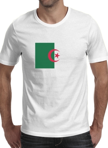 T-shirt Drapeau Algerie