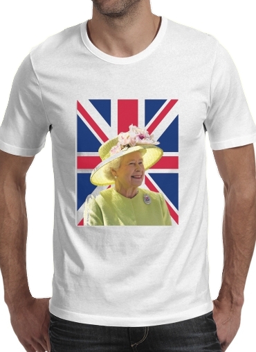 T-shirt Elizabeth 2 Uk Queen