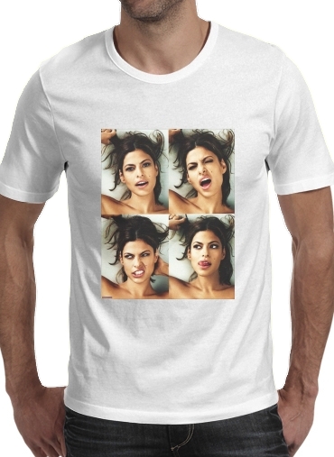 T-shirt Eva mendes collage