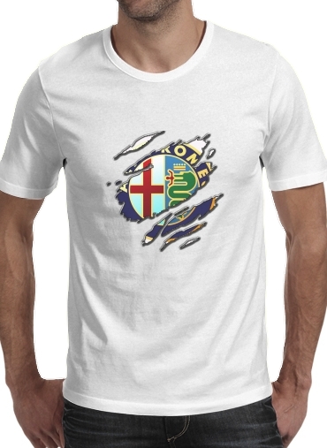 T-shirt Fan Driver Alpha Romeo Griffe Art