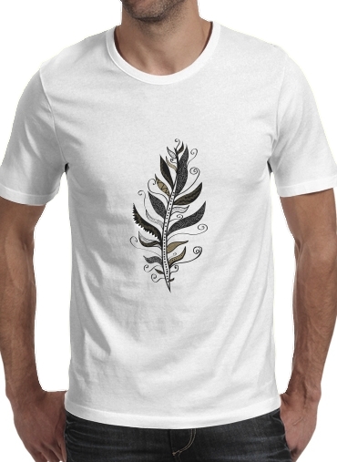 T-shirt Feather minimalist