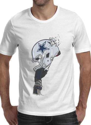 T-shirt Football Helmets Dallas