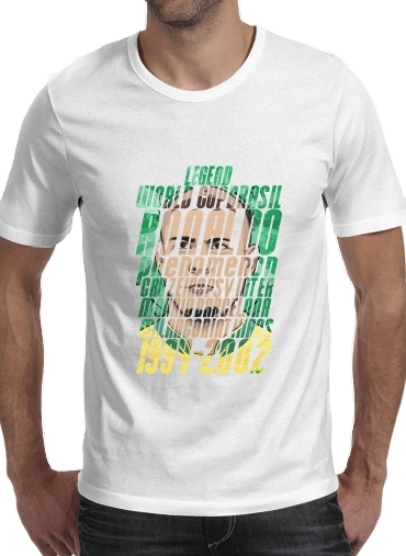 T-shirt Football Legends: Ronaldo R9 Brasil 