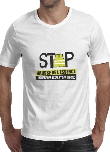 T-shirt Gilet Jaune Stop aux taxes