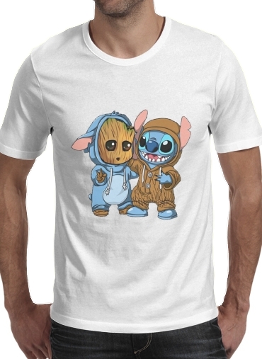T-shirt Groot x Stitch