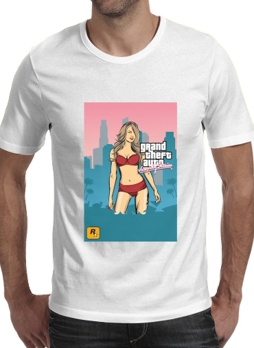 T-shirt GTA collection: Bikini Girl Miami Beach